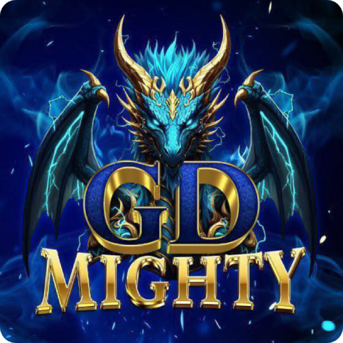 GD Mighty 88 Casino logo in gold and blue for Filipino players